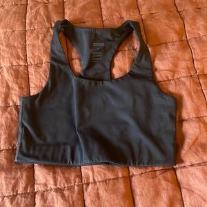 Black sports bra girlfriend collective medium